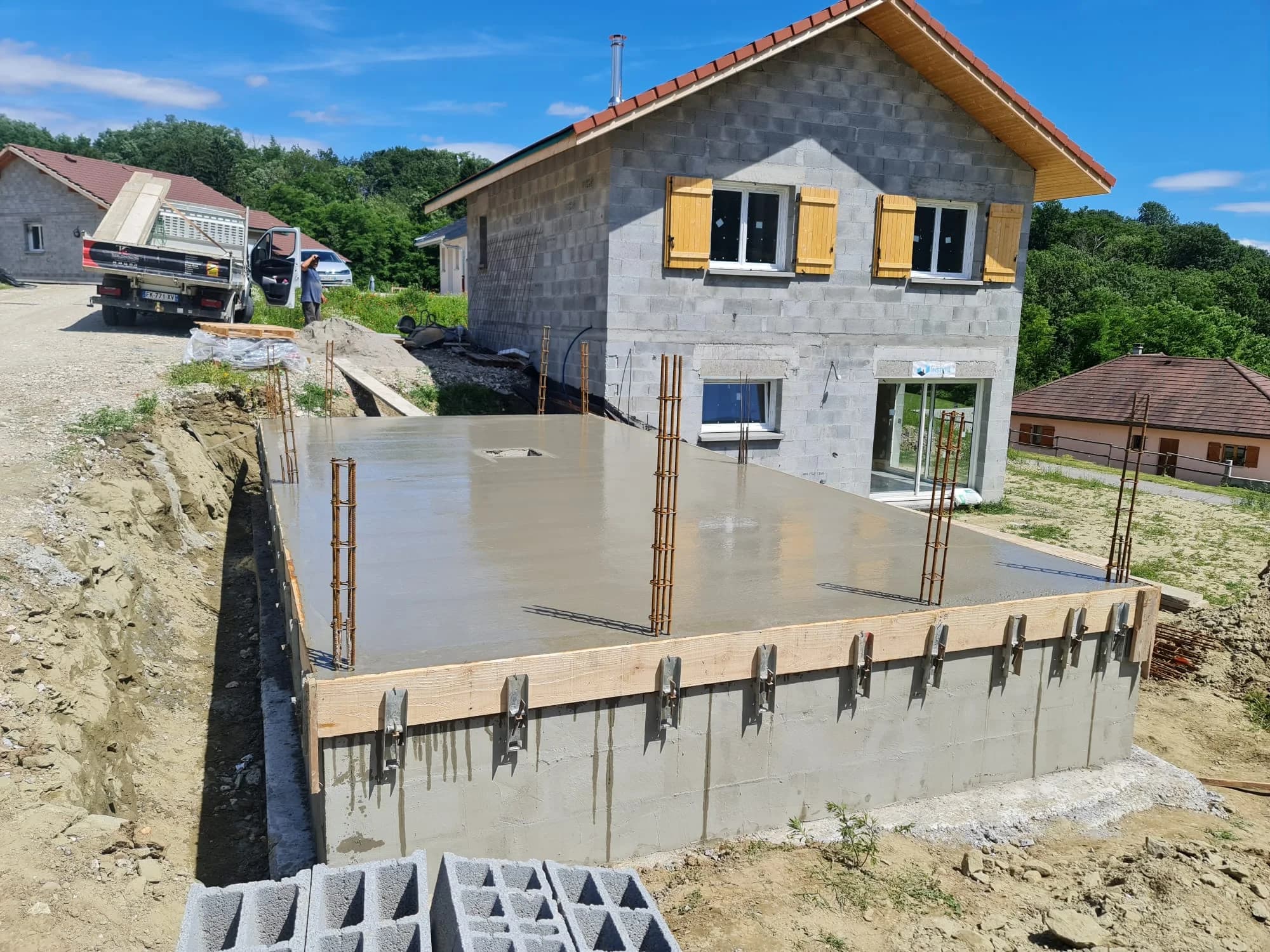 Dalle béton & fondations